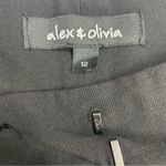 Alex & Olivia black dress pants, office, business casual wide leg pants size 12 Photo 5