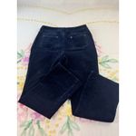 st. john's bay  Petite Dark Navy Corduroy Bootcut Pants Women's Size 12P Photo 2