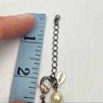 American Eagle AEO Pearl Rhinestone Pendant Necklace Photo 6
