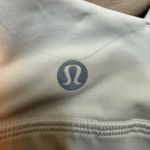 Lululemon  Energy Bra White Strappy Back Women's Size 6 Activewear Support Padded Photo 2
