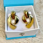 Givenchy Vintage Gold Plated Clip On Earrings Photo 4