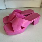 Jeffrey Campbell  Bubblegum platform sandals in pink size 10 Photo 1