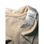 Abercrombie & Fitch NWT ‎ Womens Polo Tank Top Sleeveless Crop Top Sand Medium Photo 2