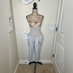 Motherhood Maternity NTM: Oh Baby by Motherhood Light Tan/Khaki Capris with Over the Belly Band Sz L Photo 1