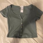 PacSun Crop Shirt Photo 1