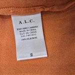 ALC Frank A.L.C Shane Wrap Effect Silk-Crepe Mini Dress Size 2 Photo 5