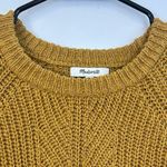 Madewell Balloon Sleeve Mustard Brown Knit Sweater Size XXS Photo 2