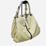 Jimmy Choo  Authentic Python Snakeskin Hobo Bag Buttercream Ivory Shoulder bag Photo 1