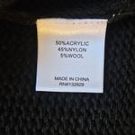 L'Academie NWT Dagan Color Block Crewneck in Black Brown Sweater M Photo 7