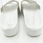 BEACH by Matisse Retreat Platform Womens White Sandals Rhinestone Size 8M Photo 5
