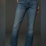 MOTHER The insider Crop Step Fray Jeans In Work Hard Play Hard Size 25 Blue Photo 2