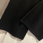 Dee Elly NWOT  Size M Black Cream Bell Sleeve Knit Crop Top Bow Scalloped Trim Photo 5