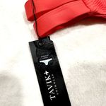 NWT Tavik Chloe Mini Cutout Swim Bottom Textured Amalfi in Hibiscus Photo 4