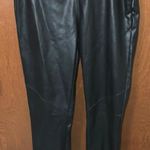 Black Leather Pants Size 0 Photo 0