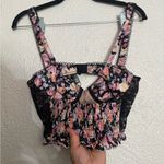 For Love & Lemons Floral Lace Bra size Medium Photo 5