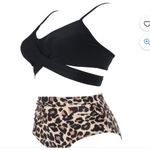 SheIn Women's Sexy Bikini Swimsuits, Women's High Waisted Bandage Photo 6