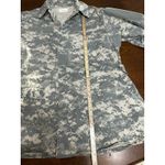 US Digital Camo Work Utility Uniform Coat Women 14 Maternity Hunting Adjustable Green Photo 5