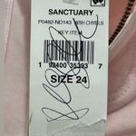 Sanctuary New Peace Crop Chino Pants Washed Cherry Blossom Pink Size 24 Spring Photo 10