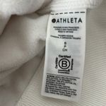 Athleta Triumph Full-Zip Hoodie White Size Small Photo 4