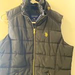 U.S. Polo Assn. US Polo black puffer vest womens large Photo 1