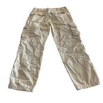 frame denim Frame Relaxed Utility Cargo Pant Cropped‎ in Flax Size 24 Photo 2