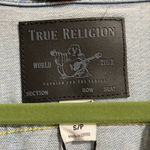 True Religion Hooded Jean Trucker Jacket Sz S NWT Photo 5