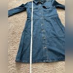 DKNY  Denim Button Down Dress Size L Photo 6