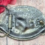 Bass Anglers Sportsman Society Belt Buckle Lifetime Life Member Fishing Brass Gold Photo 3