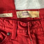 Red Skinny Jeans Size 2 Photo 3