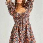 Free People Show Me Love Romper in Navy Combo Photo 1