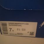 Basketball/Volleyball shoes Orange Size 7 Photo 3