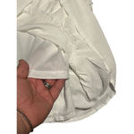 SheIn  Babydoll Sun Dress Women's Size Medium White Tiered Ruffle Sleeveless NEW Photo 8