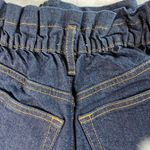 Ann Taylor Loft Blue Denim Jean Shorts Elastic Paperbag Waist Size 0 (25) u Photo 6