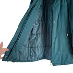 Forecaster of Boston Vintage Puffer Coat Jacket Removable Hood Full Zip Teal, S Green Photo 7