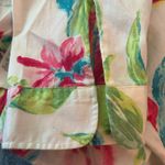 Ralph Lauren Lauren Womens Multicolor Floral Cotton Blouse/Top 3/4 Sleeve Boho Photo 6