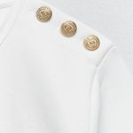 ZARA NWT  WOMEN'S STRIPED KNIT MINI DRESS WHITE /NAVY SIZE M 3859/035 Photo 4