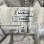 L.L.Bean  Mini Skirt 18W Classic Fit Cotton Spandex Khaki A-Line Casual Neutral Photo 4