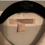 Forever 21 White and Blue Paisley Bandana Print Semi Sheer Sleeveless Tank top Size L Photo 3