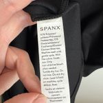 Spanx NWT  Faux‎ Suede Column Dress Small Classic Black V-Neck Sculpting Stretch Photo 7