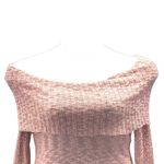 Almost Famous Off Shoulder Sweater Pink Medium Photo 2