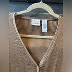 Villager by Liz Claiborne Company Acrylic V-Neck Button Down Cardigan Sweater Photo 2
