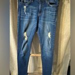 Vervet Women’s Flying Monkey Distressed Denim Skinny Jeans (28) Photo 0