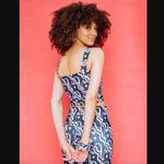 Dazey LA  Waterfall Woman Active Square Neck Swim Stretch Active Tank Top S Photo 1