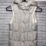 Delia's dELia*s Polka Dot Hooded Puffer Vest Size Juniors Medium Photo 0