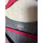 Vanity Grey With Pink Lace Dress Woman’s Size Small Gray Photo 3