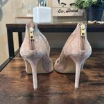 Ann Taylor Ann Taylor Tan Suede heels size 7.5 Photo 1