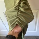 Windsor Sage Green Asymmetrical Midi Dress Photo 2