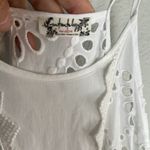 Free People Intimately White Eyelet Lace Halter Top Swing Festival Sheer Boho Photo 5