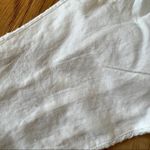 For Love & Lemons Charlotte Eyelet Wrap Tie Crop Top in White Photo 6