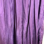 Source Unknown Vintage 1990s Purple 100% Silk Maxi Skirt Romantic Boho Hippie Goddess L Photo 3